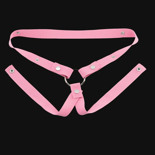 Bi-Directional Male Chastity Belt
