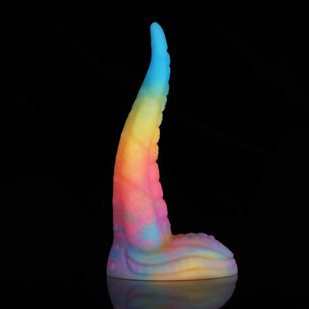 Octopus -Tail -Blue- Yellow- Purple- Dildo