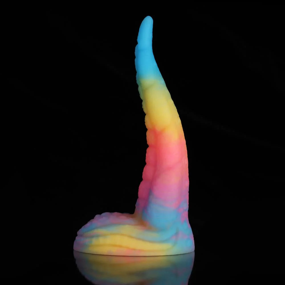 Octopus -Tail -Blue- Yellow- Purple- Dildo