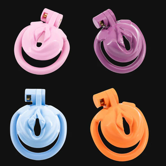 Clitoris-Imitating Chastity Device