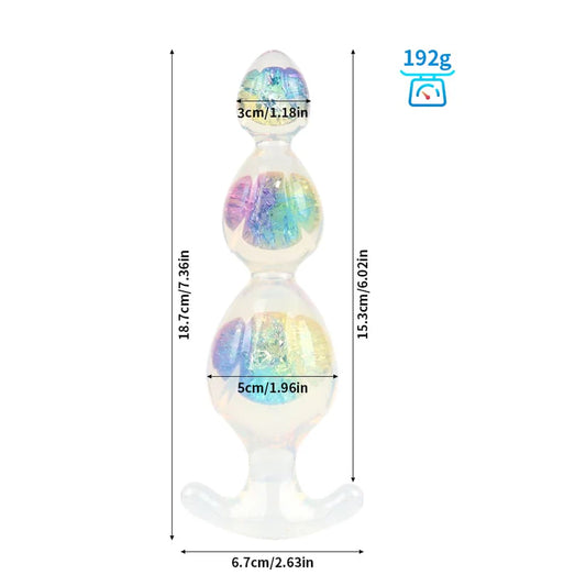 Anal Training Beads - Different Pleasure Sizes Anal Balls - Extreme Anal Expansion Sex Toys