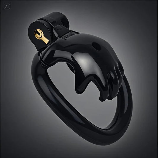 Cute paw chastity lock